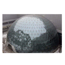 BJMB Système en verre atrium Design Dome Roof Building Structure en acier toit en verre